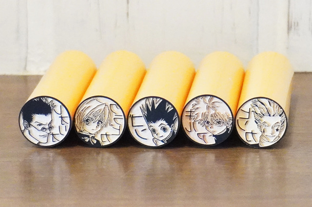 「HUNTER×HUNTER」ゴン、キルア、ヒソカたちのはんこが登場！ ハンター試験編・ゾルディック家編がラインナップ 画像
