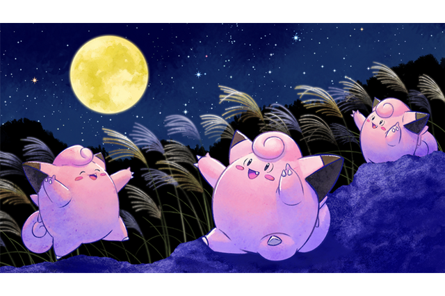 「ポケモン」ピッピと一緒に“中秋の名月”を楽しむ「#おつきみピッピ」開催！ ウェザーニュースLiVEの特別キャスターに就任 画像