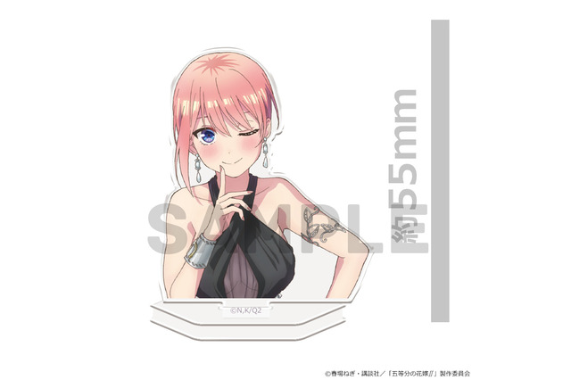 「五等分の花嫁」ドレス姿の5つ子に注目♪アクリルスタンド、アクリルコースターが新登場！ 画像