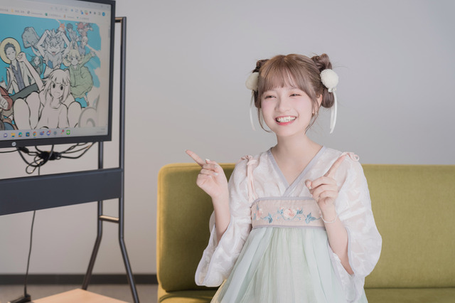 親切で優しいイメージの神様が腹黒キャラに!? 中国人コスプレイヤー橘子さんが語るアニメ「フェ～レンザイ」の魅力 画像