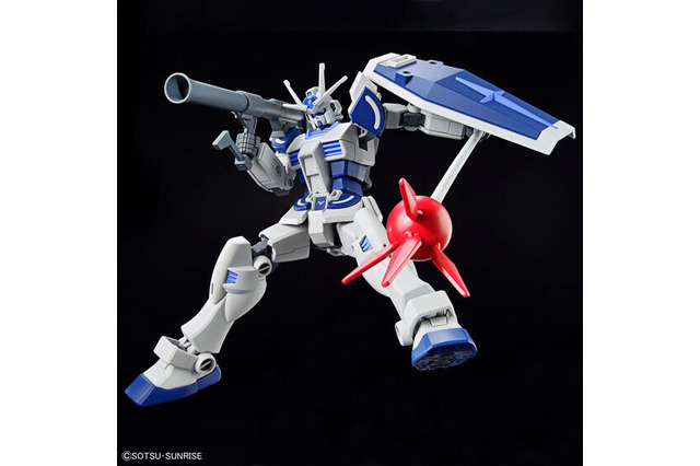 「ガンダムビルドメタバース」より、主人公機「ラーガンダム 試作壱型」が抽選販売！ロービジを思わせる白と青の機体色、豊富な武装が付属 画像