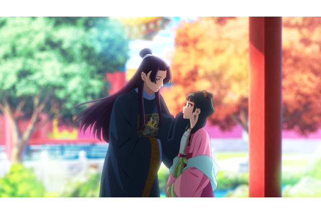 秋アニメ「薬屋のひとりごと」猫猫のあの秘密が化粧でバレる!? 壬氏もドキドキ 第5話 画像