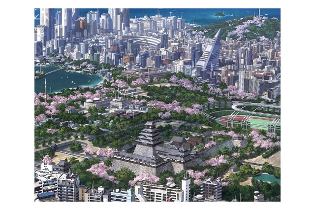 「攻殻機動隊 新劇場版」が神戸新聞と西日本新聞をハック 2029年の福岡と神戸が紙面に 画像