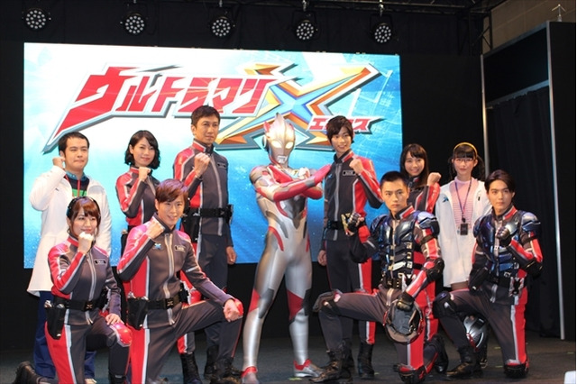 ウルトラマンX役は中村悠一　東京おもちゃショーに「ウルトラマンX」キャスト10名勢ぞろい 画像