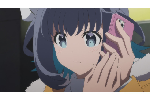 秋アニメ「16bitセンセーション」うまくいかずに苦しんでいたコノハに電話がかかってきて… 第11話先行カット 画像
