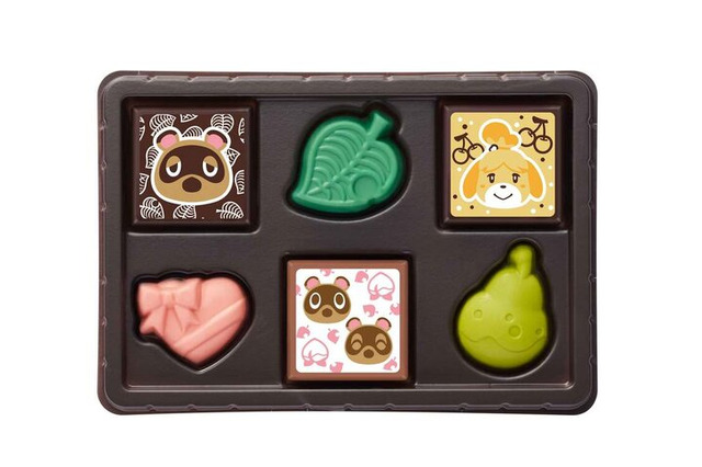 「あつ森」ゴディバとのコラボチョコが登場！「たぬきち」や「しずえ」たちが可愛らしいデザインに♪ 画像