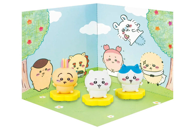 「キャラパフェ」最新号にちいかわフィギュアスタンプがついてくる！ ちょこんと押すだけでキュートなデザイン 画像
