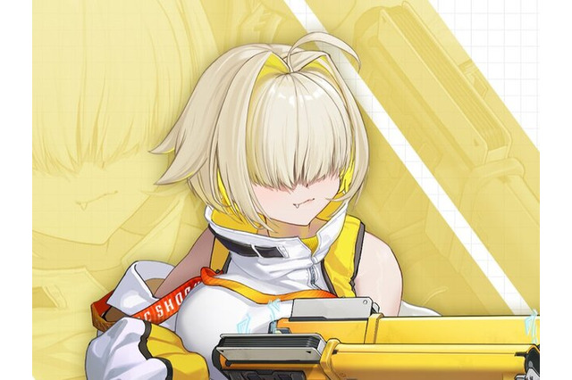 ムチっとしたお腹がたまらん…！ 「勝利の女神：NIKKE」属性過多の新キャラ「エレグ」が実装― メカクレ&腹出し&太ももなニケ 画像