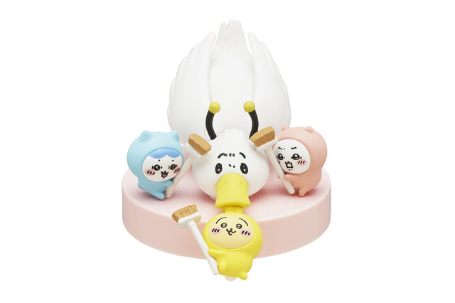 「ちいかわ」あのこ、でかい鳥、豆腐擬態型…“討伐シーン”が初の立体化！ カプセルトイ登場 画像