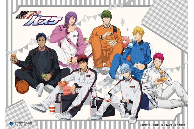 「黒バス」“練習終わりのひととき”テーマに描き下ろし♪「AJ2024」に新作グッズ登場 画像