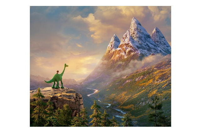 ピクサー最新作「アーロと少年」2016年3月12日公開 恐竜が絶滅しなかった地球を描く 画像