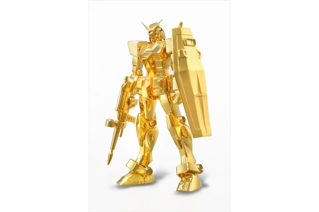 2000万円の純金製「ガンダム」発売　7月18日より機動戦士ガンダム展で 画像