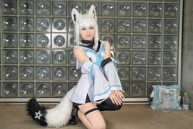 【コスプレ】めっちゃ可愛いフブさん、あくまり親子アロハ衣装併せ、ぺこら＆マミーまで人気キャラ勢揃い「ホロライブEXPO」ならではのコスが最高すぎた【写真35枚】 画像