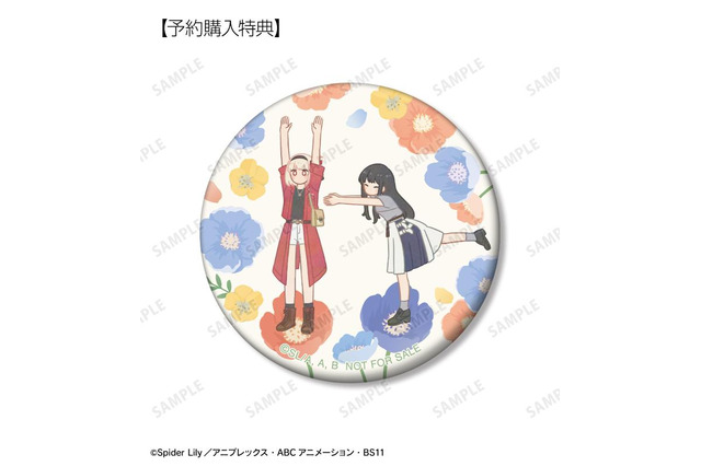 「リコリス・リコイル」千束＆たきながボタニカルデザインで新たに描き起こし♪ 「Botaniaシリーズ」グッズ登場 画像