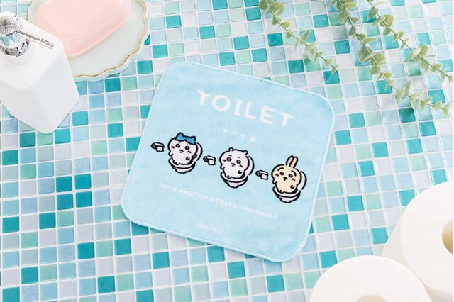 トイレに集中！「ちいかわ」の新グッズがかわいすぎる…ピタリと収まり、ジッと一点を見つめる真剣な顔 画像