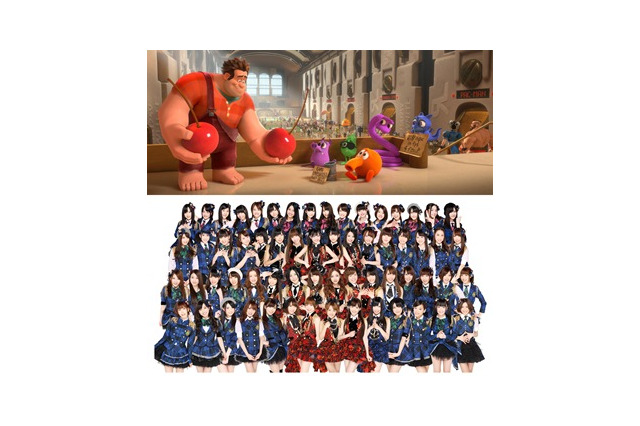 AKB48が世界のディズニーとコラボ　「シュガー・ラッシュ」ワールドワイドのEDテーマ担当 画像