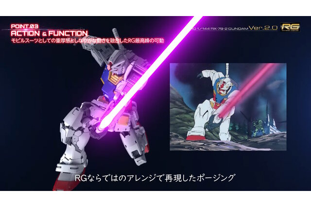 最初期のRGガンプラが“Ver.2.0”に進化！究極の解像度を持った「RG RX-78-2 ガンダム Ver.2.0」全貌公開 画像