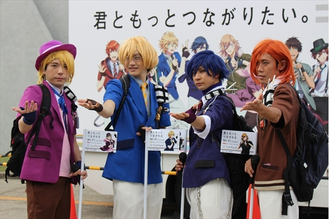 基地局は「うたプリ」「ラブライブ！」そしてCMキャラが二次元化:コミケ88レポート 画像