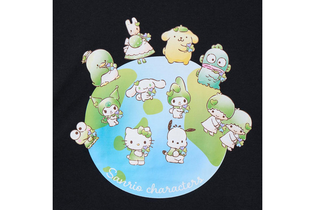 「サンリオ」シナモン、ポチャッコ、ポムポムプリンが“グリーン”に！  “地球にやさしい”をテーマにしたアイテムが登場 画像