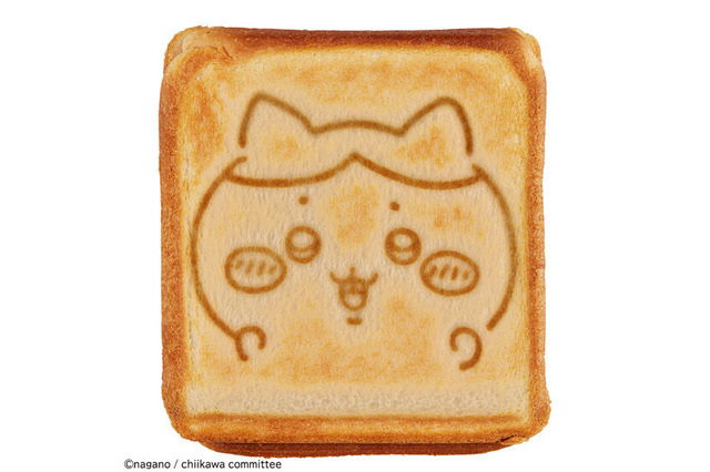 「ちいかわ」“あのシーン”をパンの上で再現！ ちいかわ、ハチワレ、うさぎ型のミニケーキも焼ける「マルチサンドメーカー」発売 画像