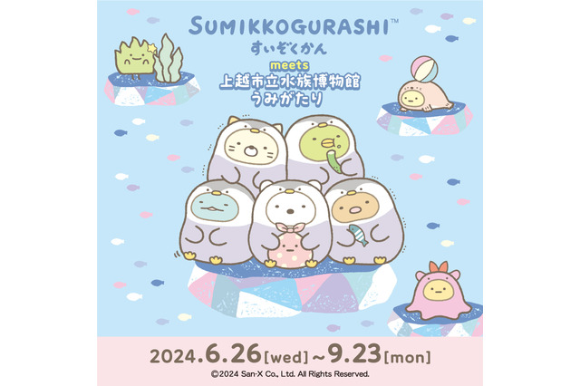 「すみっコぐらし」に似た生き物をじっくり観察＆学べる♪ 水族博物館「うみがたり」とコラボレーション 画像