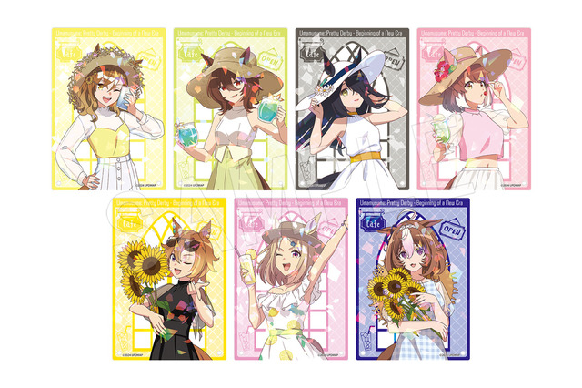 「ウマ娘」ポッケ、アグネスタキオンらが夏らしいコーデで爽やか！新作グッズ登場 画像