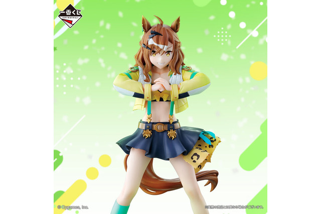 「ウマ娘」新作一番くじ発売！ 劇場版で活躍するポッケ、タキオン、カフェが勝負服姿でフィギュア化 画像
