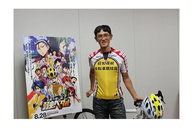 「劇場版 弱虫ペダル」原作者・渡辺航インタビュー　新キャラ・吉本進はロードレースの真実を伝える人物 画像