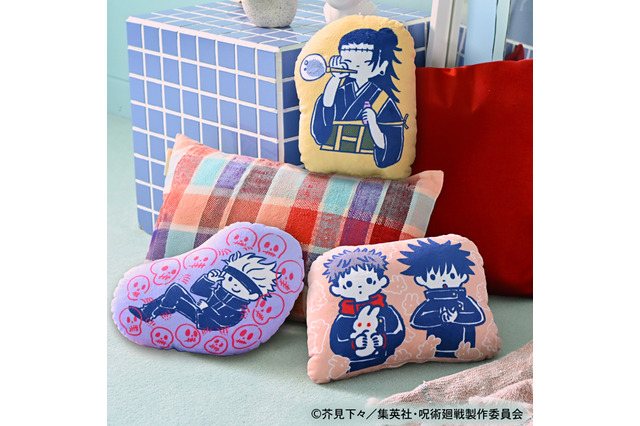 「呪術廻戦」虎杖悠仁、五条悟、夏油傑らカッコ可愛いY2Kデザインのグッズに♪ ビィズニィズコラボ第2弾 画像