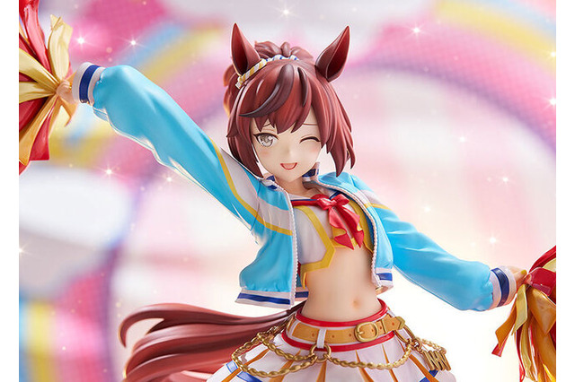元気出るかなぁ～…いや出ろ！『ウマ娘』より、大胆なチア衣装の「ナイスネイチャ」が1/7スケールフィギュアにーオプションパーツにスキル使用時の表情が付属 画像