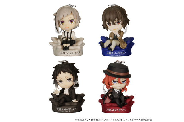 「文スト」太宰治や中原中也がスマートにお支払い!? キャッシュレスキーホルダー「きゃらぺいっ！」に登場 画像