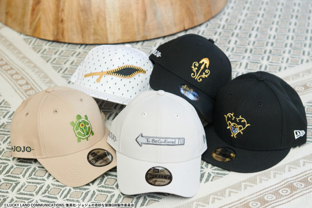 「ジョジョ 黄金の風」“To be continued”や“スタンドの矢”デザインも！「NEW ERA」コラボアイテム登場 画像