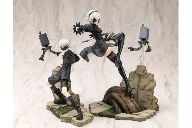 「NieR:Automata」2B＆9Sの共闘をフィギュアで！“ナインズって呼んでくれていいんですよ？” 画像