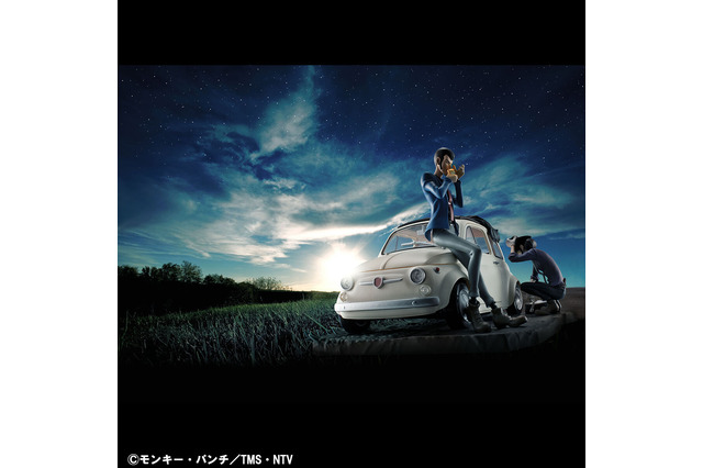 「ルパン三世」ルパンと次元の“愛車のタイヤ交換”シーンがクール！「LUPIN THE GALLERY」第3弾で立体化 画像