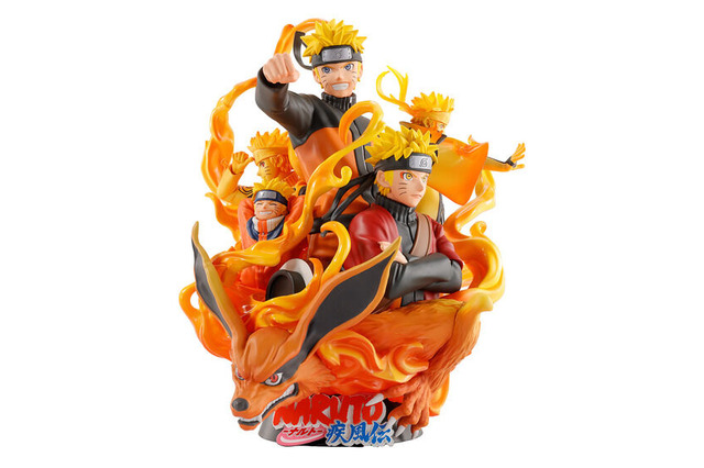 「NARUTO -ナルト- 疾風伝」360度ナルトだらけ！ プチラマDXよりフィギュア化 画像