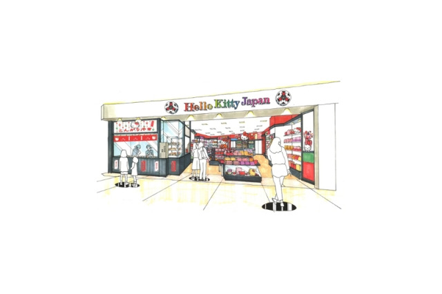 キティが日本を売り出す　Hello Kitty Japan お台場店がダイバーシティ東京に 画像