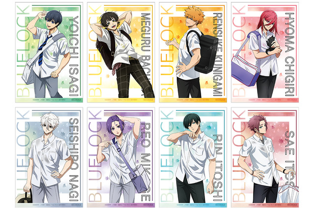 「ブルーロック」潔、千切、凪、玲王… 水も滴るエゴイスト達にキュン♪  “秋雨”がテーマの新作グッズ登場！ アニメイトフェア開催 画像