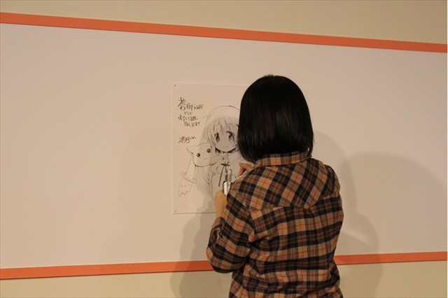 「蒼樹うめ展」いよいよスタート　会期中は作家自身によるライブドローイングも披露 画像