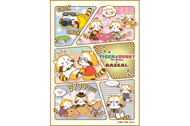 タイバニ×ラスカルグッズが秋葉原に　「RASCAL SHOP」がオープン 画像
