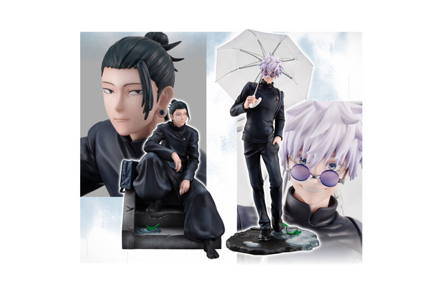 「呪術廻戦」“俺達 最強だし” 五条悟＆夏油が雨の日に邂逅！ 懐玉・玉折EDシーンのフィギュア登場♪ 画像