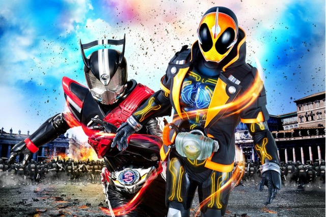 映画「仮面ライダー」最新作の予告編が完成 ゴーストとドライブが2005年にタイムスリップ 画像