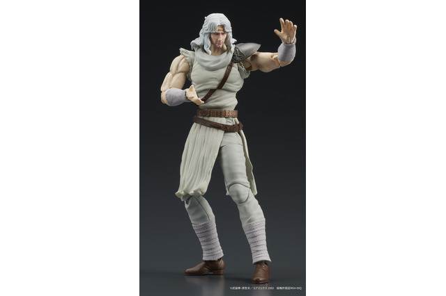 「北斗の拳」“誰かは知らぬが生兵法は使わぬことだ！”トキが可動フィギュアに！ 公式通販ならアミバの頭部交換パーツも付属 画像