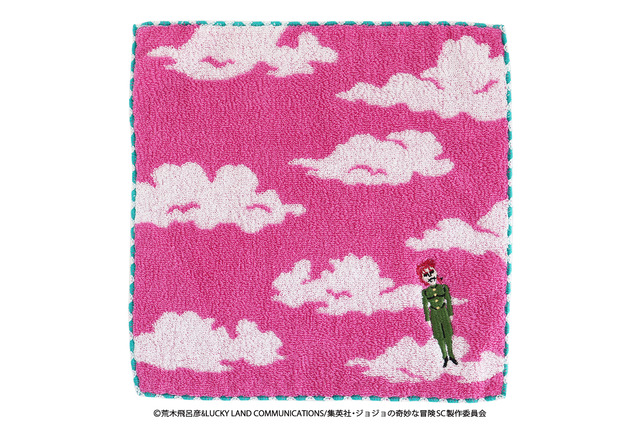 「ジョジョ 3部」花京院人形がハンカチに！ 日常必須アイテムが“メギャン”と登場ッ！ 画像