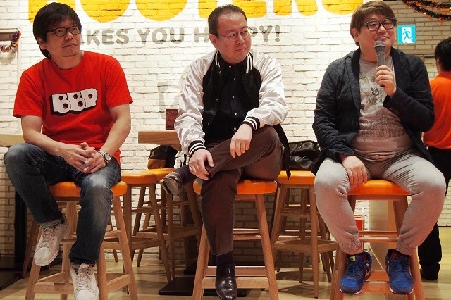 「コンレボ」先行上映&トーク in フーターズ新宿店　水島精二監督、會川昇さん、南雅彦さんが「超人」を語る 画像