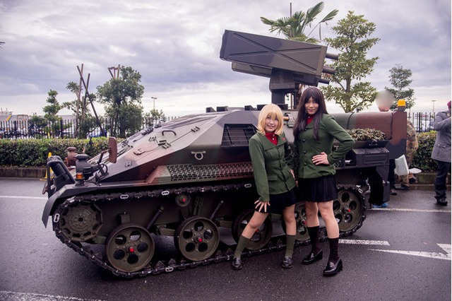 「ガルパン」舞台の大洗であんこう祭に11万人　痛車コンテストも大人気 画像