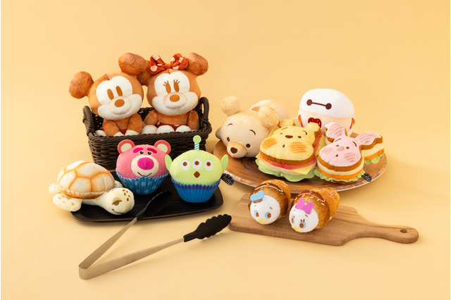 「ディズニー＆ピクサー」ミッキーやプーたちが“パン”に♪ ぬいぐるみ新シリーズ「Nuiパン」登場 画像