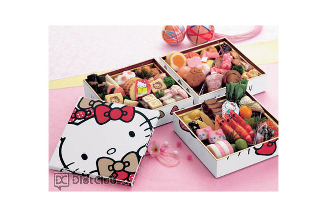 お正月もキティちゃん　キティちゃんのおせち予約開始 画像