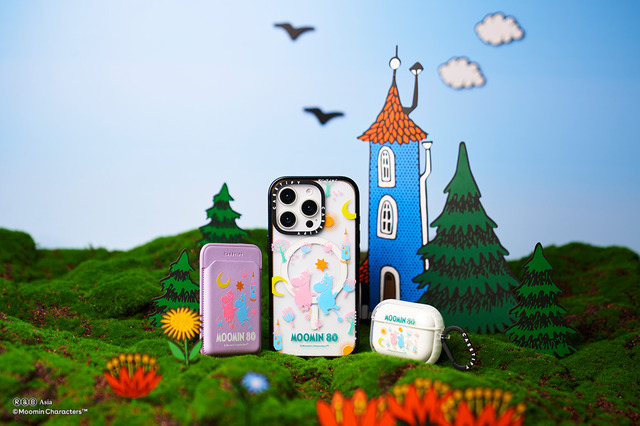 「ムーミン」リトルミイやスナフキンをキュートに持ち運び♪ 日本限定スマホケースなど80周年記念コレクション登場！ CASETiFYコラボ 画像