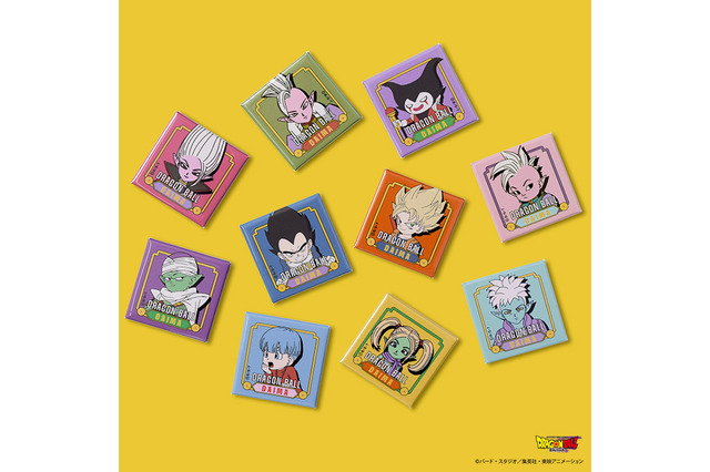 「ドラゴンボールDAIMA」パンジやグロリオらの缶バッジや蓄光ステッカーが登場！ オンラインストアで販売開始 画像