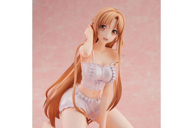 「SAO」アスナのナイトウェア姿にメロメロ♪ 柔らかく白い肌…清艶な魅力に惹きつけられる！1/4スケールフィギュア化 画像